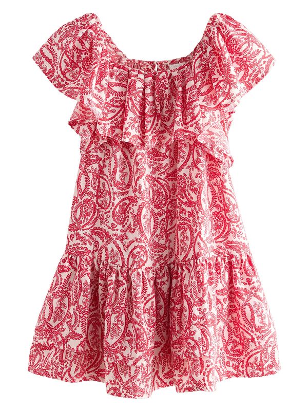 Next Next Obleka  rdeča / bela