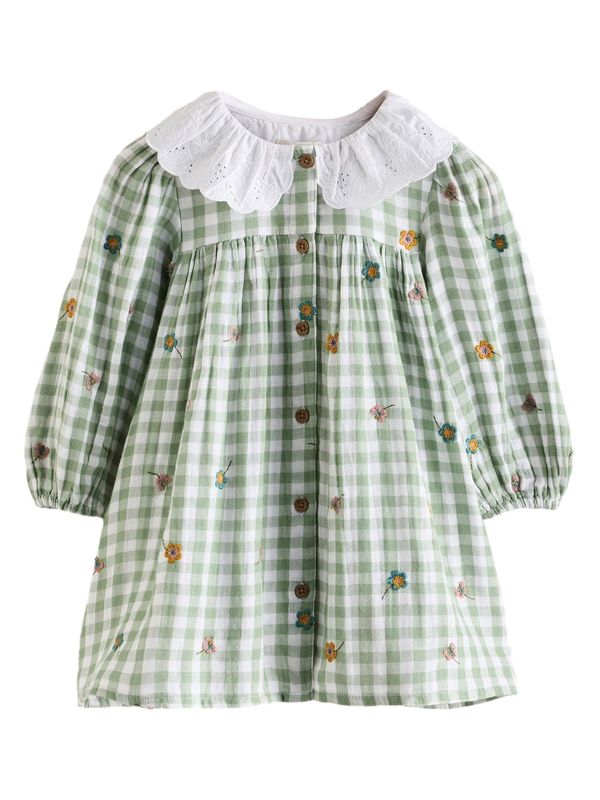 Next Next Obleka  rjava / zelena / bela