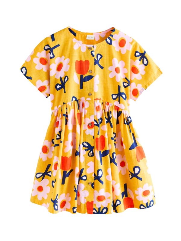 Next Next Obleka  rumena / rdeča / črna / bela