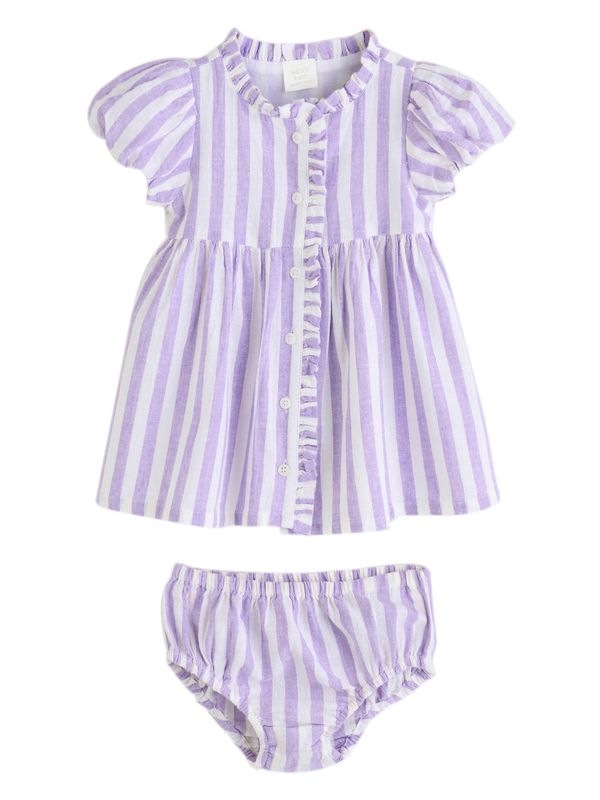 Next Next Obleka  sivka / off-bela