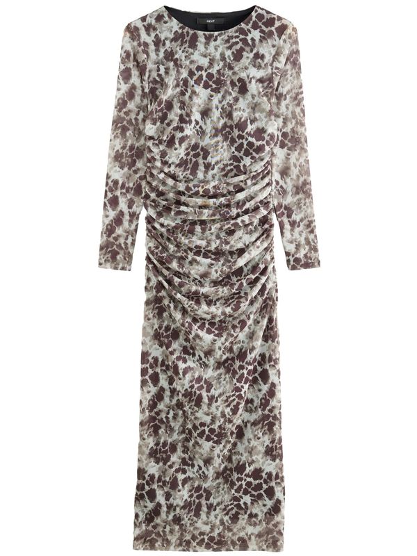 Next Next Obleka  svetlo bež / rjava / bela