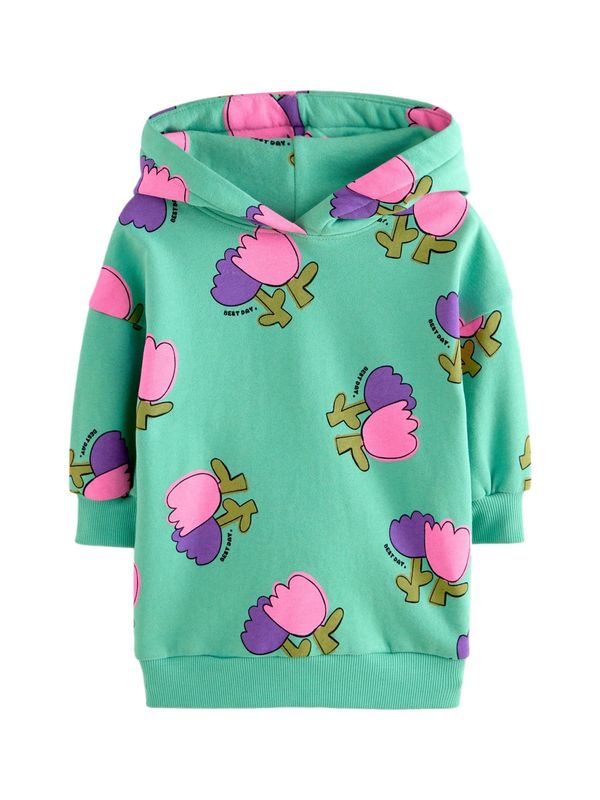 Next Next Obleka  zelena / lila / roza / črna