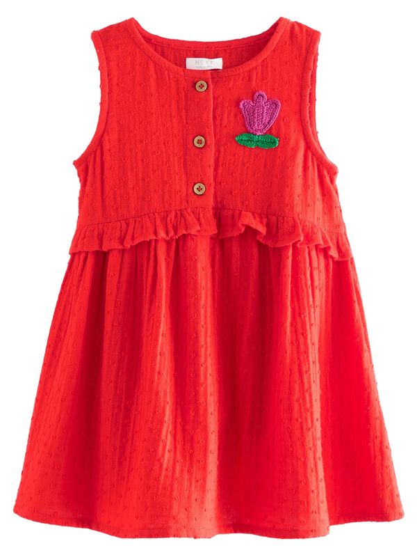 Next Next Obleka  zelena / lila / živo rdeča