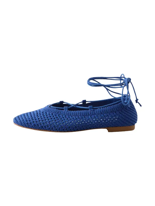 Next Next Odprte balerinke 'Forever Comfort'  kobalt modra
