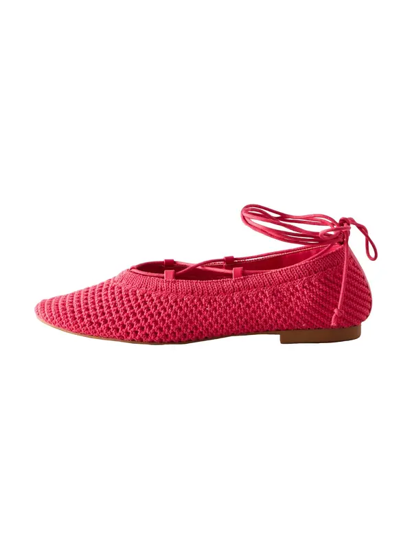 Next Next Odprte balerinke 'Forever Comfort'  malina
