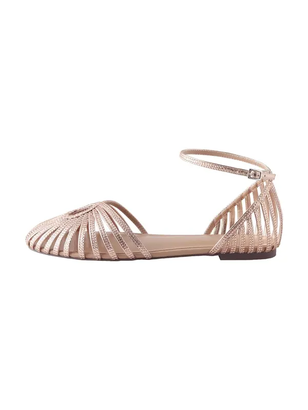 Next Next Odprte balerinke 'Forever Comfort'  rožnato zlata