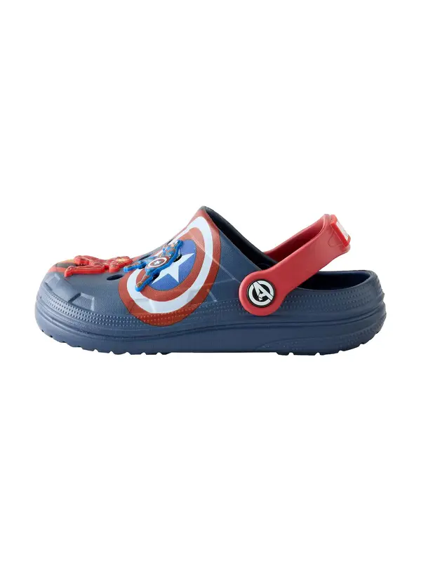 Next Next Odprti čevlji 'Marvel'  modra / mornarska / rdeča / bela