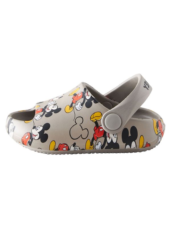 Next Next Odprti čevlji 'Mickey Mouse'  rumena / siva / rdeča / črna