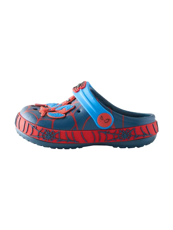 Next Next Odprti čevlji 'Spiderman'  mornarska / azur / rdeča / črna