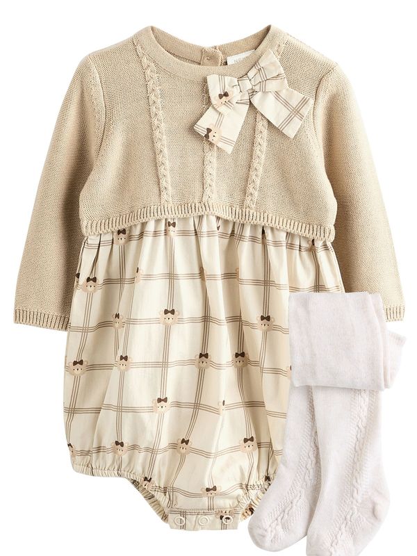 Next Next Pajac/bodi  bež / rjava