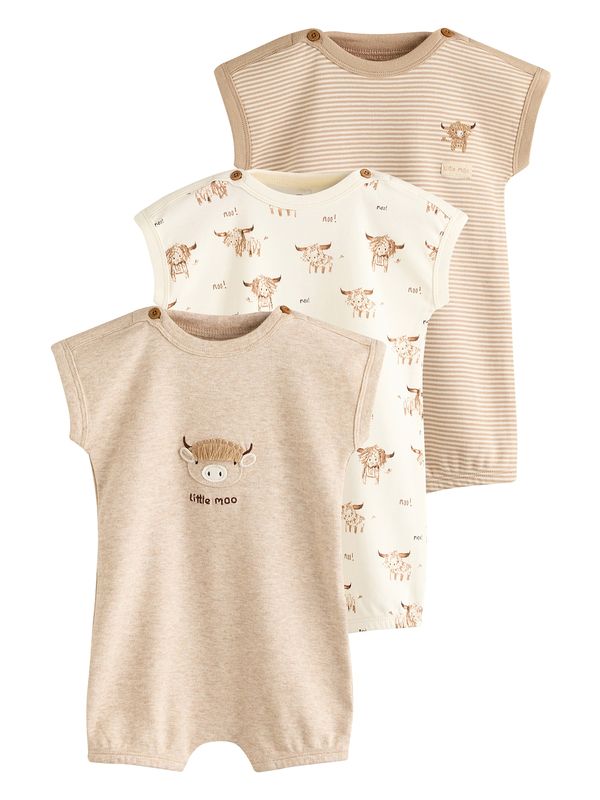 Next Next Pajac/bodi  bež / svetlo rjava