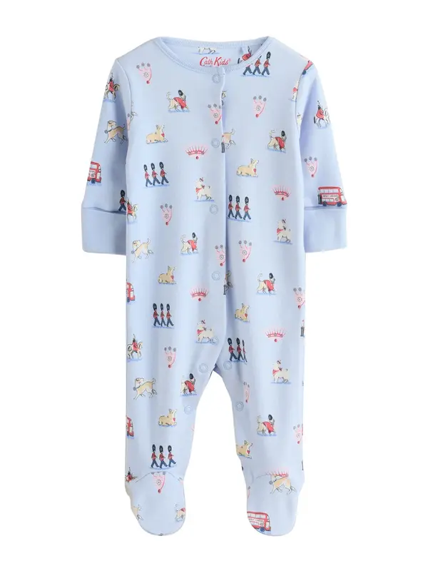 Next Next Pajac/bodi 'Cath Kidston'  bež / modra / mornarska / burgund