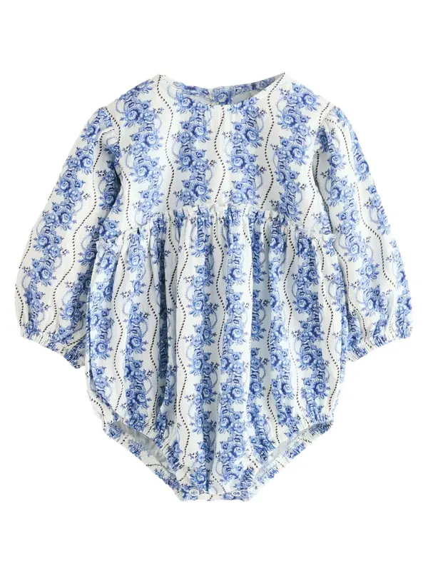 Next Next Pajac/bodi 'Cath Kidston'  modra / črna / bela
