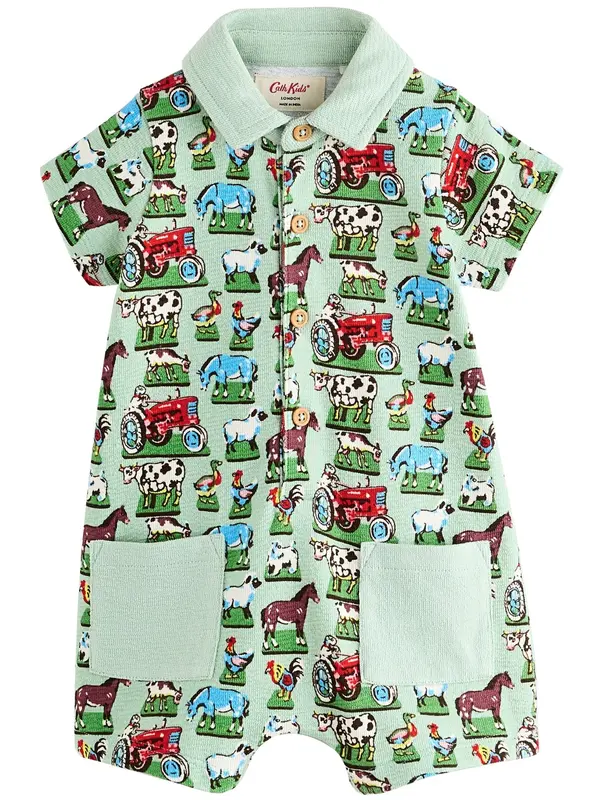Next Next Pajac/bodi 'Cath Kidston Romper'  meta / mešane barve