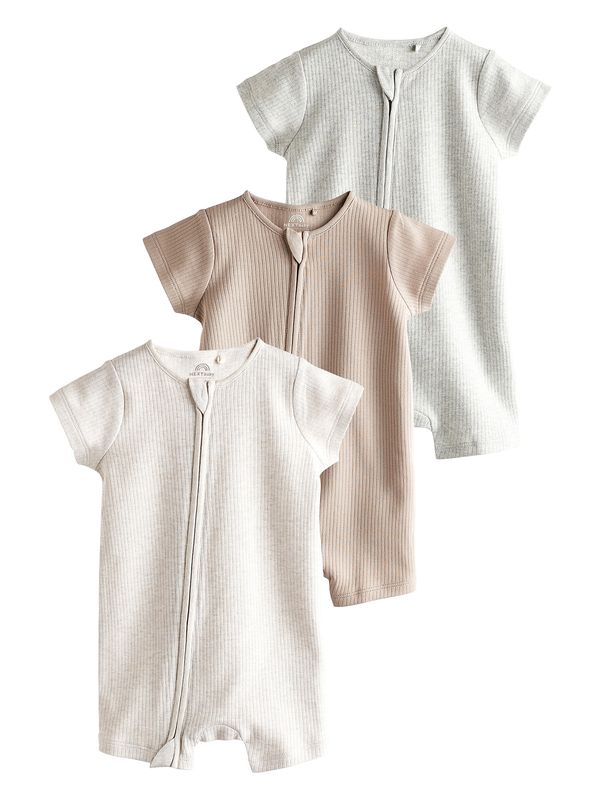 Next Next Pajac/bodi  kremna / chamois / svetlo siva