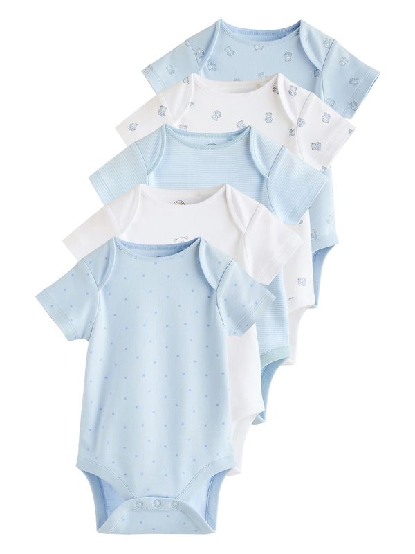 Next Next Pajac/bodi  modra / bela