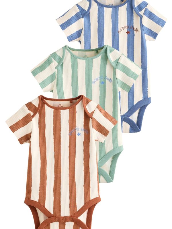 Next Next Pajac/bodi  modra / zelena / rdeča / bela