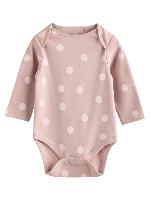 Next Next Pajac/bodi  svetlo bež / temno bež / eozin / staro roza / bela