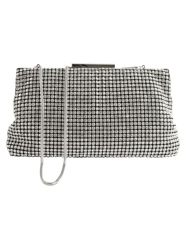 Next Next Pisemska torbica  srebrna