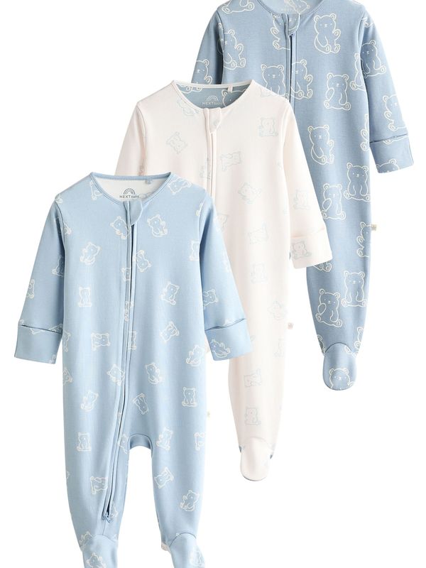 Next Next Pižama  bež / modra