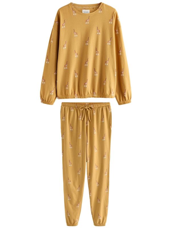 Next Next Pižama  karamel / kari / bela