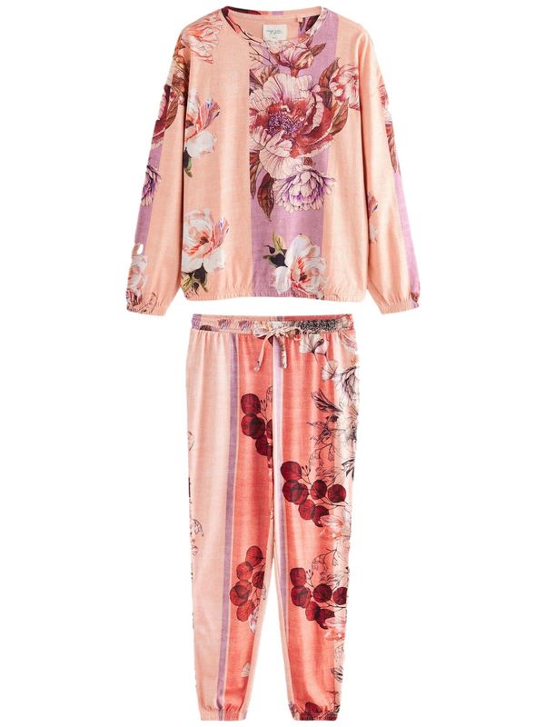 Next Next Pižama  lila / oranžna / roza / temno rdeča