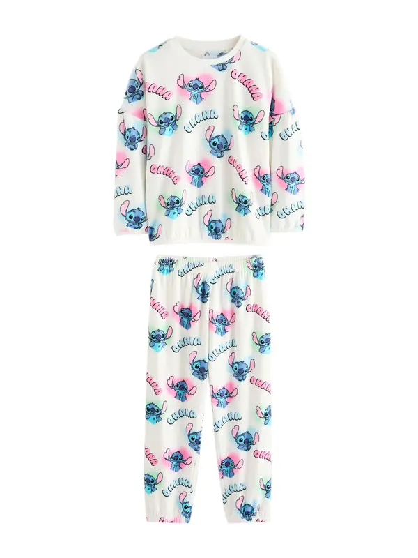 Next Next Pižama 'Lilo & Stitch'  modra / roza / črna / bela