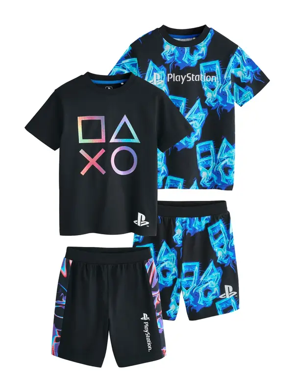 Next Next Pižama  modra / črna