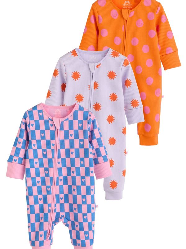 Next Next Pižama  modra / lila / oranžna / roza