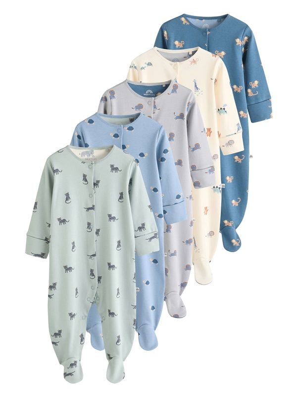 Next Next Pižama  modra / mešane barve