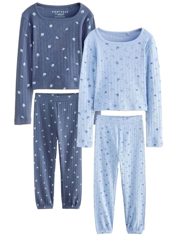 Next Next Pižama  mornarska / svetlo modra