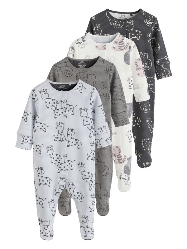 Next Next Pižama  siva / bazaltno siva / svetlo siva / črna