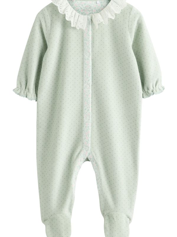 Next Next Pižama  zelena / roza