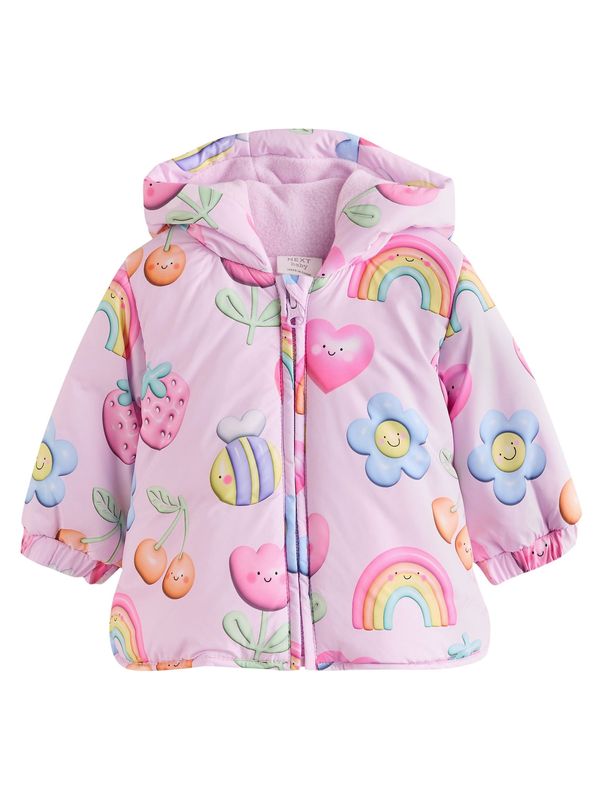 Next Next Plašč  mešane barve / svetlo roza