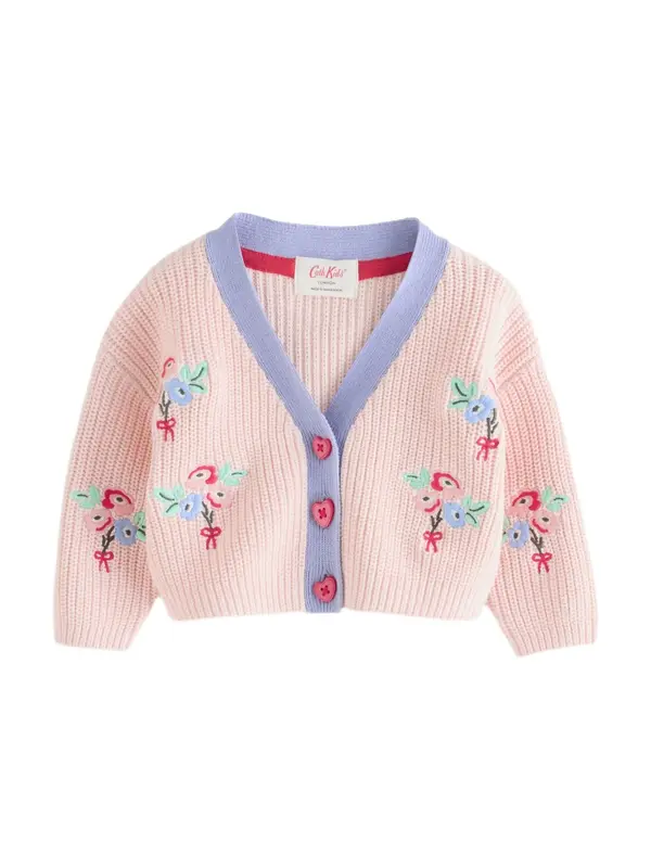 Next Next Pletena jopa 'Cath Kidston'  meta / lila / staro roza / pastelno rdeča