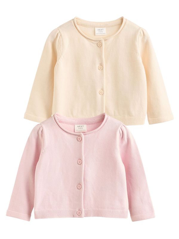 Next Next Pletena jopa  chamois / roza