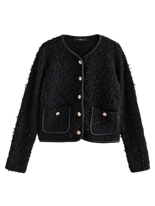 Next Next Pletena jopa  črna