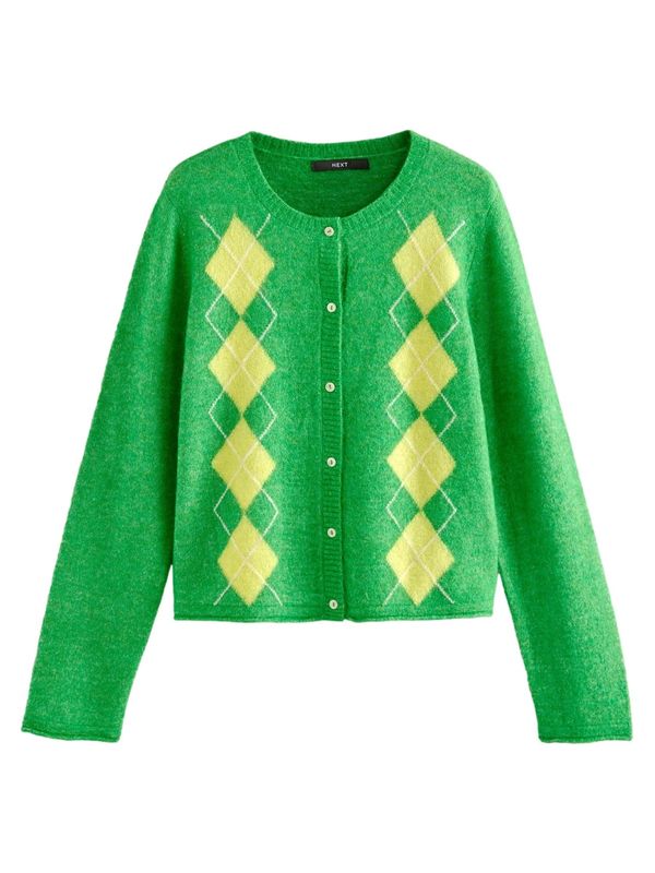 Next Next Pletena jopa  rumena / zelena