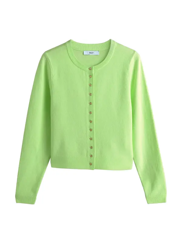 Next Next Pletena jopa  svetlo zelena