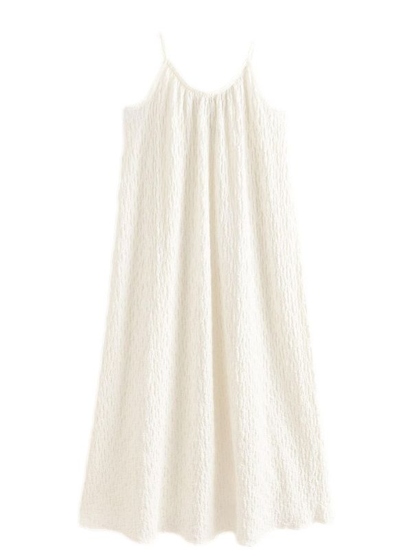 Next Next Poletna obleka  bela