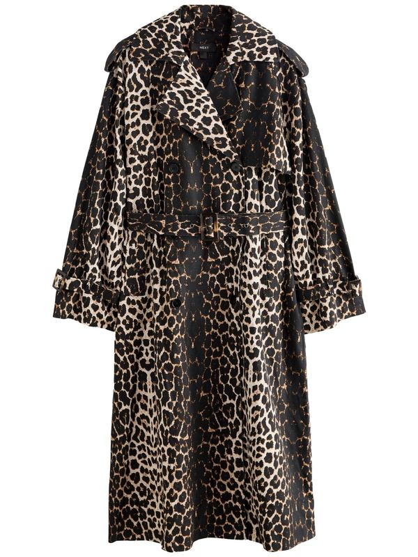 Next Next Prehoden plašč  bež / rjava