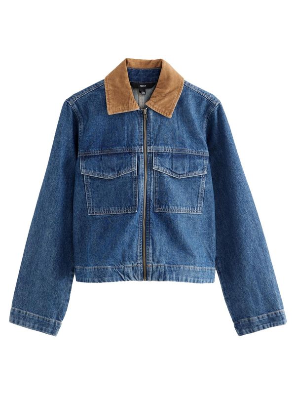 Next Next Prehodna jakna 'Adrette '  modra / rjava