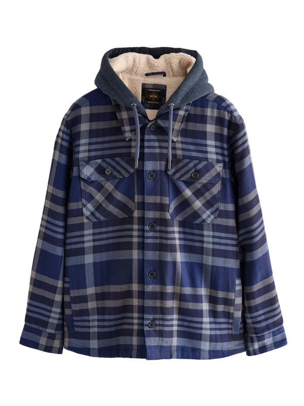 Next Next Prehodna jakna  bež / mornarska / svetlo modra