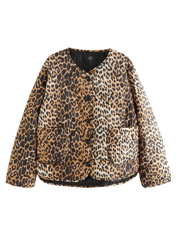 Next Next Prehodna jakna  kremna / kapučino / črna