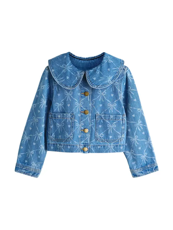 Next Next Prehodna jakna  moder denim