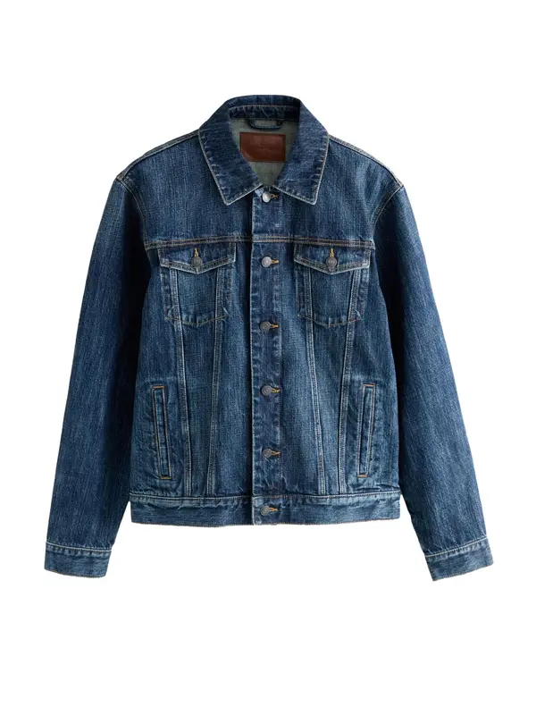 Next Next Prehodna jakna  moder denim