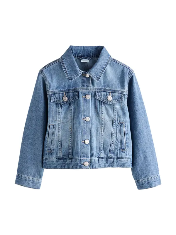 Next Next Prehodna jakna  moder denim