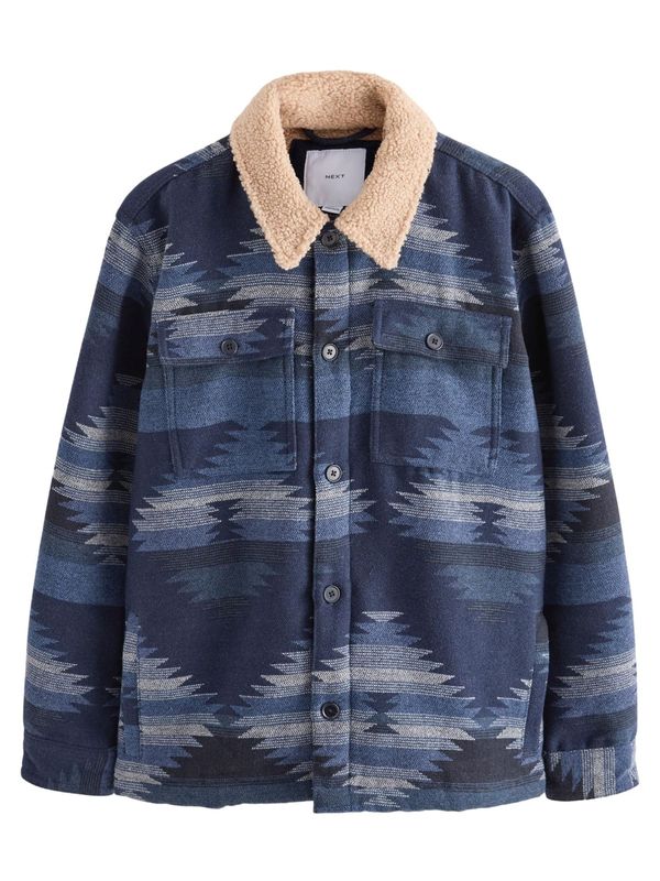 Next Next Prehodna jakna  mornarska / bela