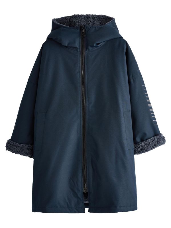 Next Next Prehodna jakna  mornarska / rumena / srebrna