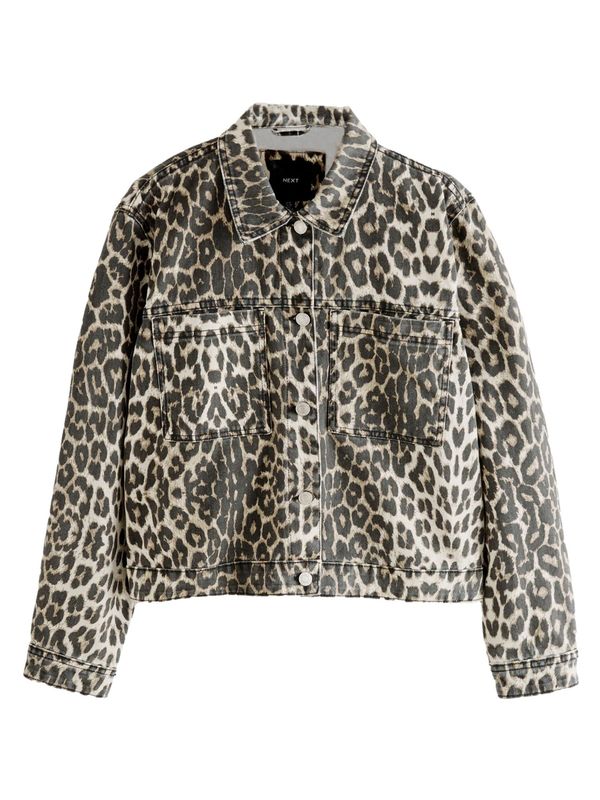 Next Next Prehodna jakna  rjava / črna